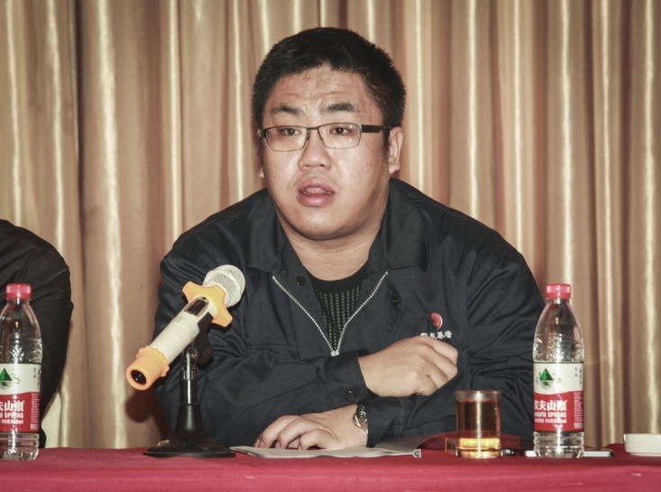 趙佳董事長(zhǎng)發(fā)表重要講話